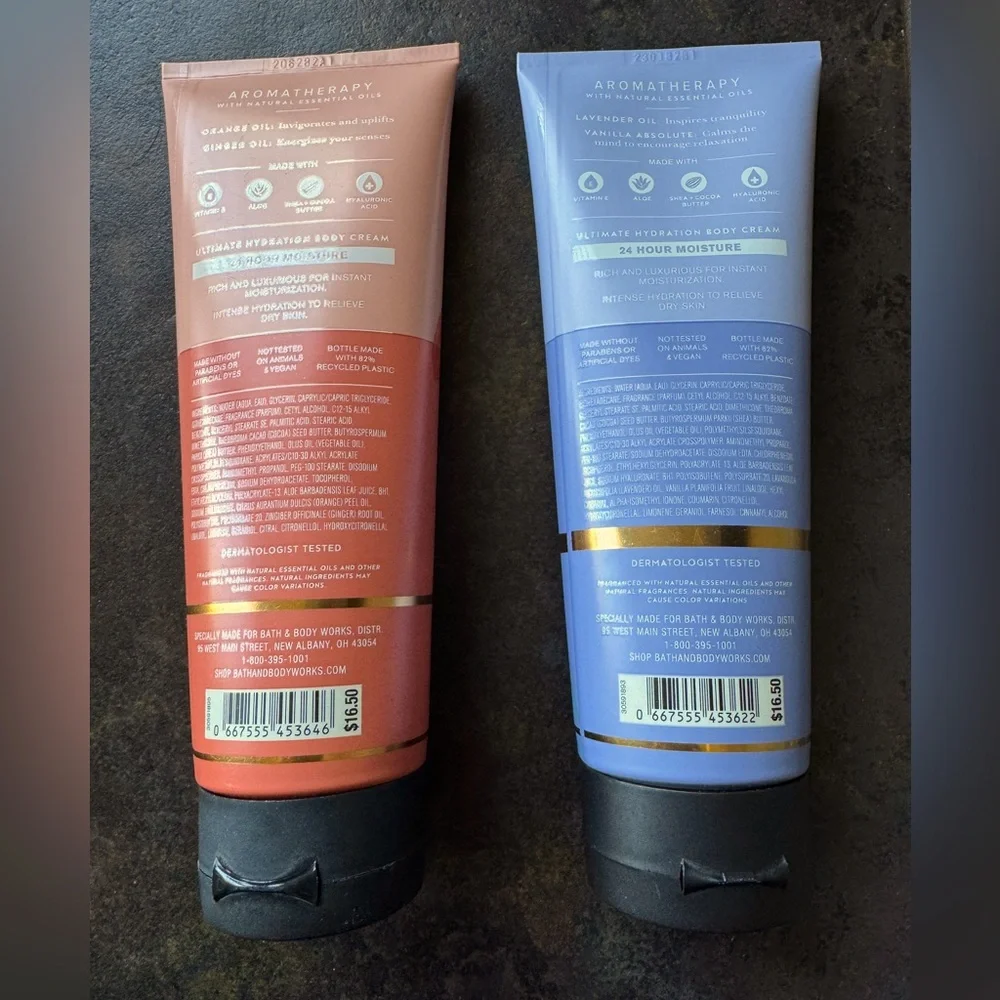 Bath & Body Works Aromatherapy Body Cream Bundle